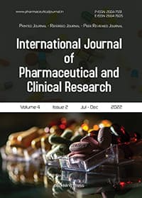 International Journal of Pharmaceutical and Clinical Research Cover Page